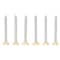 Hello Honey 10" Evening LED Taper Candles with Holder, 6ct.